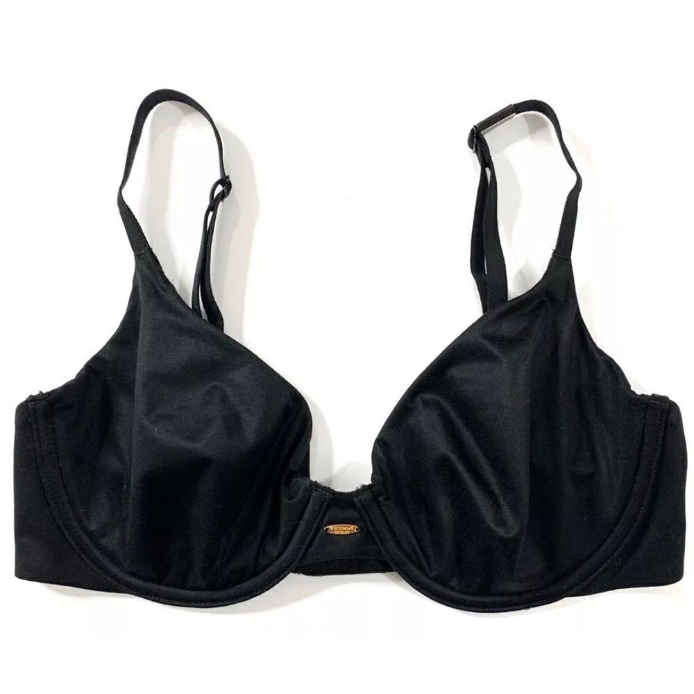 Victoria’s Secret sexy fabulous unlined semi demi soft smooth bra black